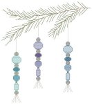 (image for) Icicle Ornament Trio